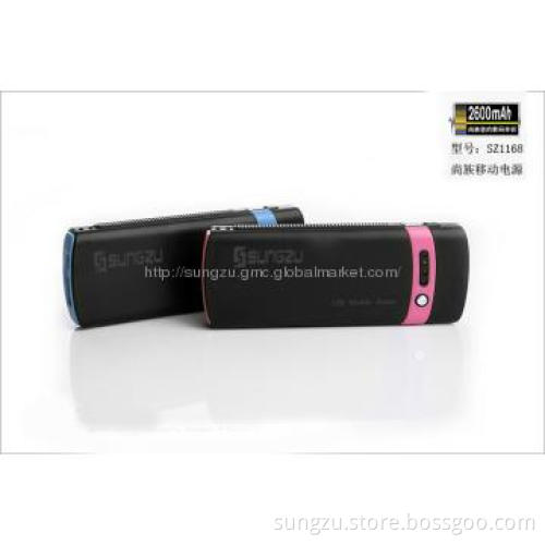 2600mah Power Bank for iPhone, Smartphones